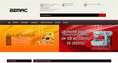 Desktop Screenshot of bemac.com.br